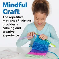 Creativity for Kids Learn To Knit Pocket Scarf Kit