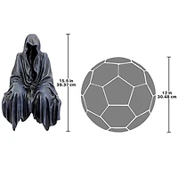 Design Toscano Large Reaping Solace the Creeper Sitting Statue