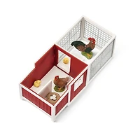 Schleich Farm World Chicken Coop Play Set