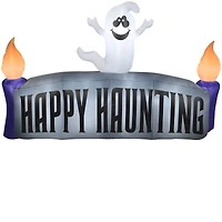 4ft. Airblown® Inflatable Halloween Happy Haunting Ghost