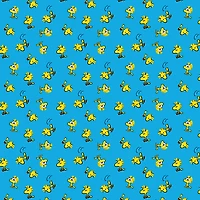 Peanuts® Woodstock Blue Cotton Fabric