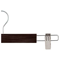 Simplify Mahogany Skirt & Pant Hangers, 2ct.