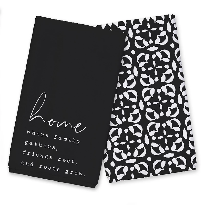 Home Where Family Gathers 16" x 25" Towel Set