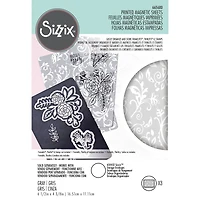 Sizzix™ Printed Magnetic Sheets, 6.5" x 4.375"