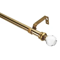 Home Details Crystal Ball Curtain Rod