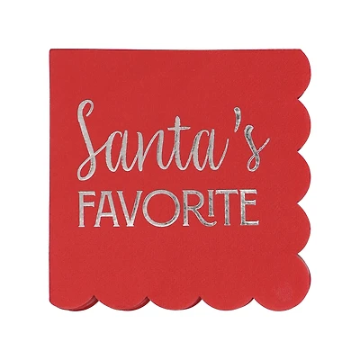 Santa's Favorite Beverage Napkins, 20ct. by Celebrate It™