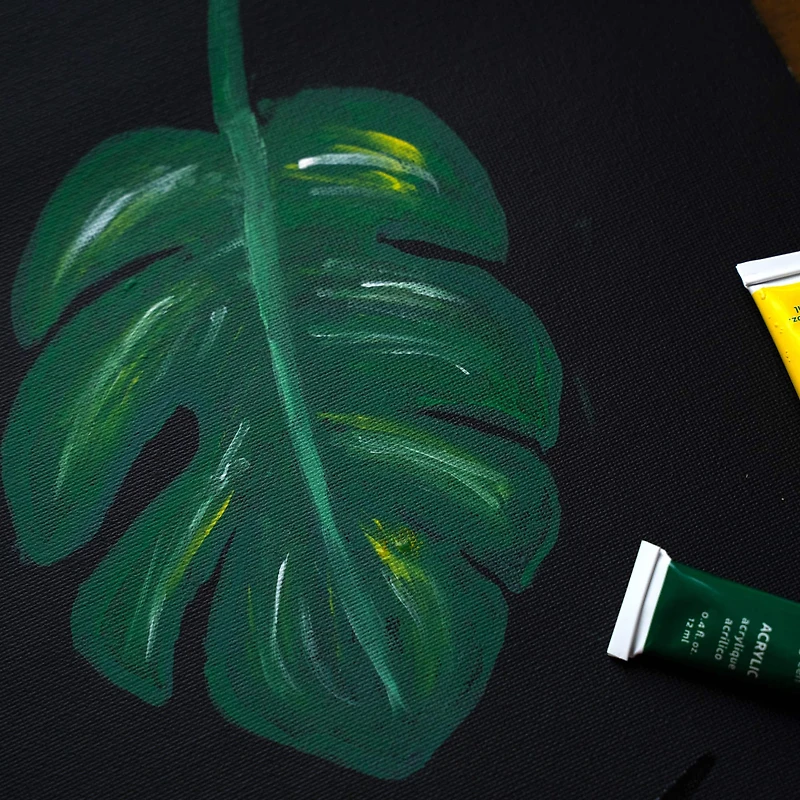 Fredrix Creative Series 9" x 12" Black Canvas Pad