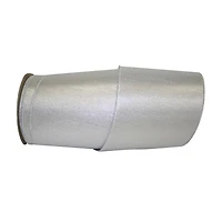 JAM Paper 2.5" x 25yd. Lamé Commercial Heavy Wired Ribbon