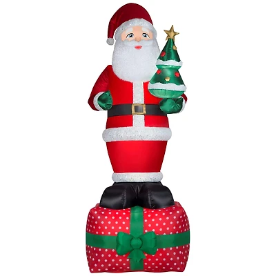 Airblown® 10ft. Christmas Inflatable Luxe Santa on Gift Box