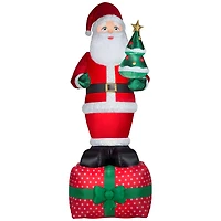 Airblown® 10ft. Christmas Inflatable Luxe Santa on Gift Box
