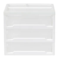 IRIS 13" Clear Tabletop Storage Drawers