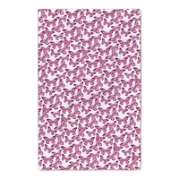 Cute Baby Goat Butterfly Flowers 16" x 25" Towel Set