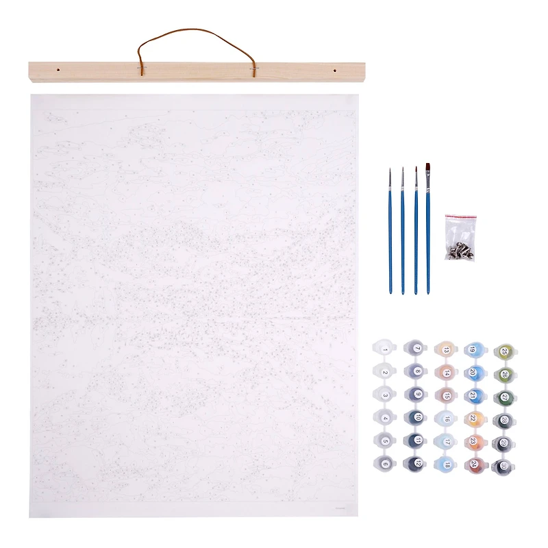 Mountain Scene Paint-by-Number Kit by Artist's Loft™ Necessities™ 