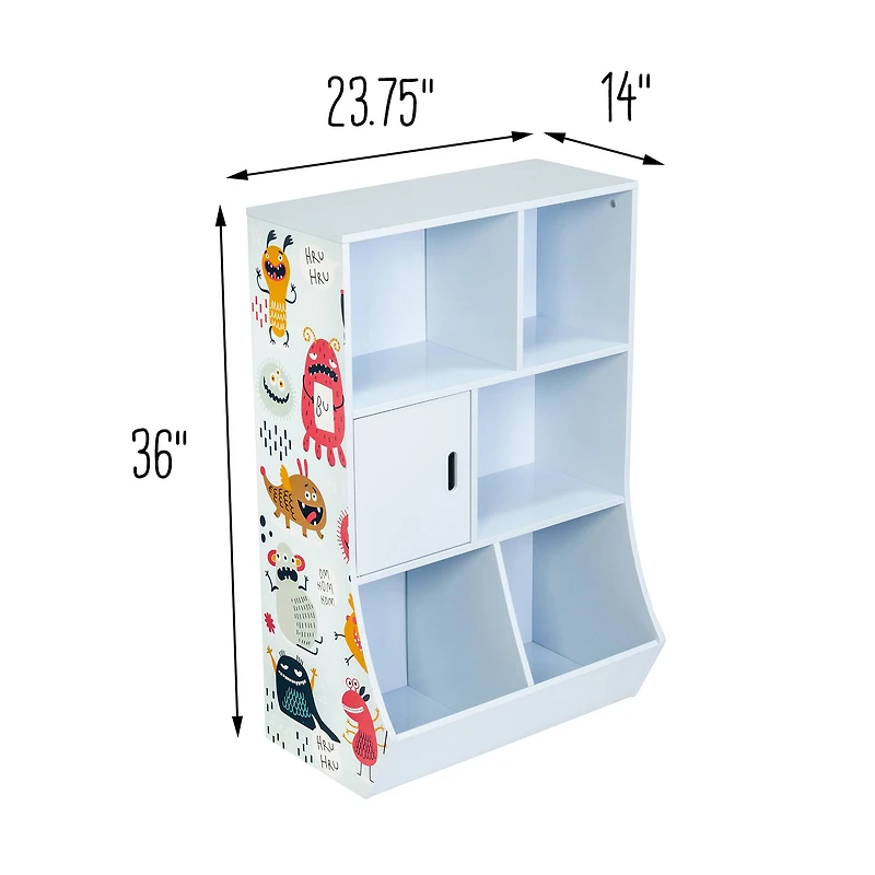 Honey Can Do 36" Kids 6-Cube Storage Caddy