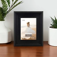Expressions™ 5" x 7" Black Frieze Frame by Studio Décor®