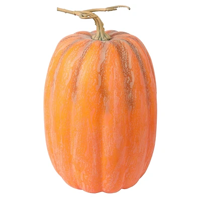 13.5" Tall Dark Orange Decorative Pumpkin by Ashland®