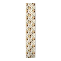 72" Fall Sunflowers Poly Twill Table Runner