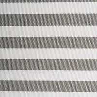 DII® 13" Gray Pinstripe Storage Cube