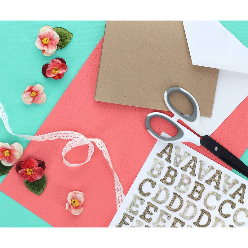 PA Paper™ Accents 8.5" x 11" 73lb. Textured Muslin Cardstock, 25 sheets