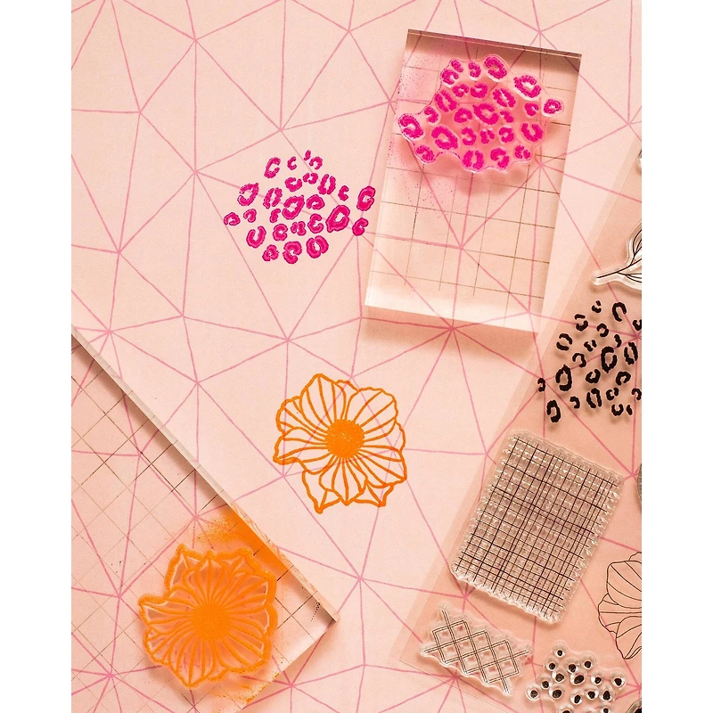 Amy Tangerine® Brave & Bold Acrylic Stamps