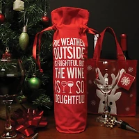 Personality Case™ Red Delightful Wine Bag