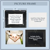 DII® Distressed Black Farmhouse Frame