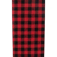 14' Red Buffalo Plaid Christmas Door Bow