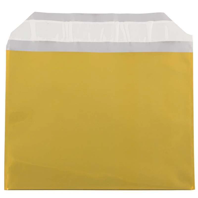 JAM Paper 5" x 6.125" Gold Foil Self Adhesive Closure Envelopes, 25ct.