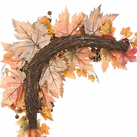 30" Harvest Maple Leaves Swags, 2ct.