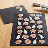 12 Pack: Cookies & Milk Puffy Stickers by Recollections™