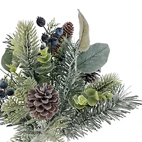 18" Pinecone & Blue Berry Deluxe Bush by Ashland®