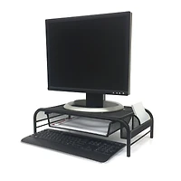 Mind Reader Metal Mesh Monitor Stand & Desk Organizer