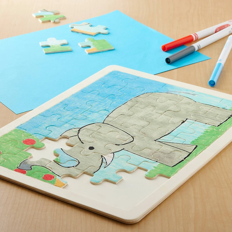 Blank Jigsaw Wood Puzzle by Creatology™