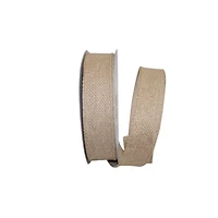JAM Paper 1.5" Natural Burlap Wired Ribbon