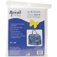 Bosal In-R-Form Unique Sew-In Foam Stabilizer, 18" x 58"