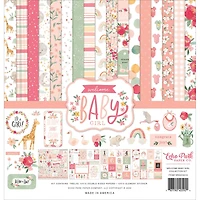 Echo Park Collection Kit 12"X12"-Welcome Baby Girl