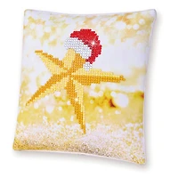 Diamond Dotz® Beginner Christmas Star Decorative Mini Pillow Kit