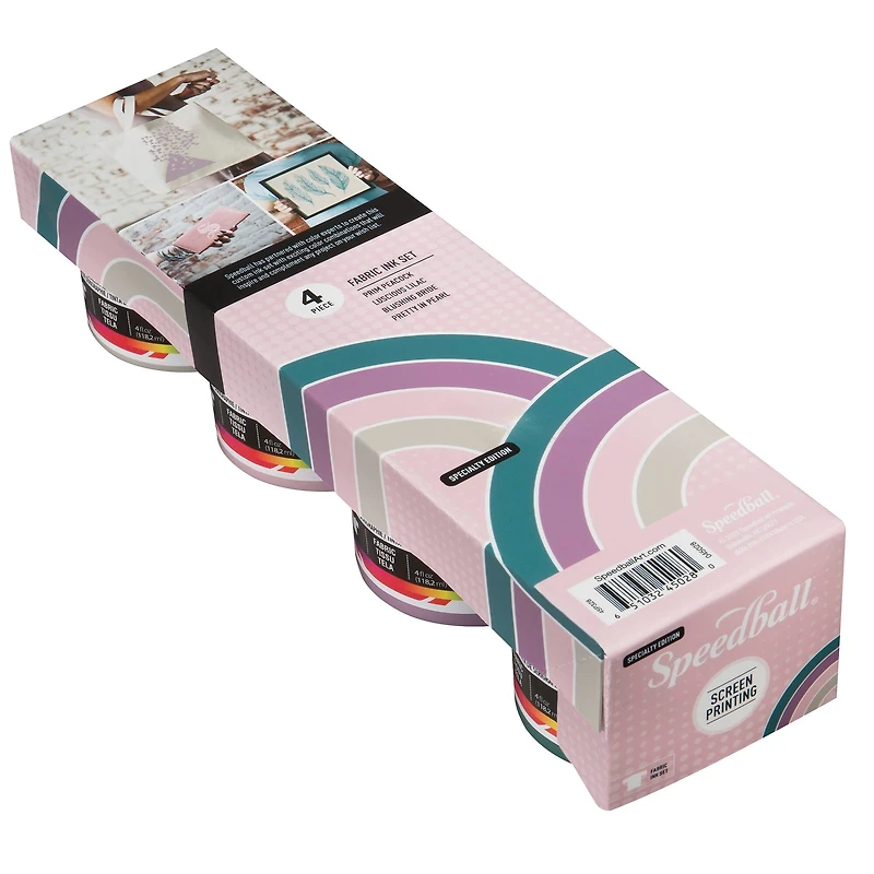 Speedball® Polished Pastels Screen Printing Ink Set