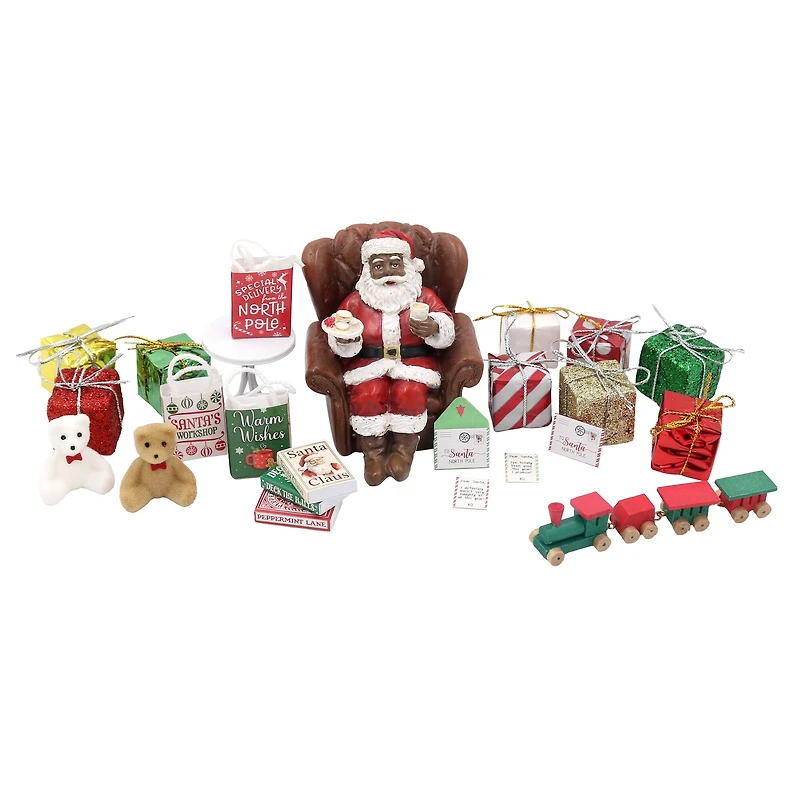 Mini Flocked Teddy Bear Decorations by Ashland®