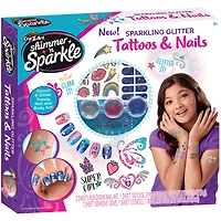 Cra-Z-Art® Shimmer 'n Sparkle Sparkling Glitter Tattoos & Nails