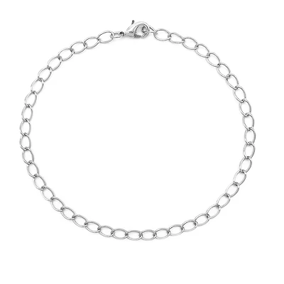 Sterling Silver Curb Bracelet by Bead Landing™