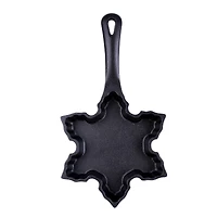 Mini Snowflake Cast Iron Pan by Makery™