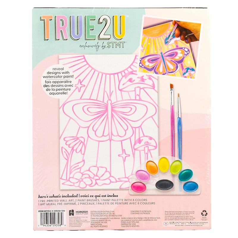 STMT™ True2U™ Butterfly Reveal Wall Art