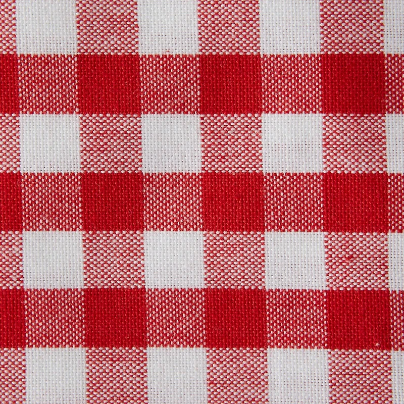DII® Red & White Dishtowel Set