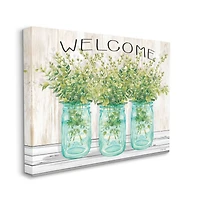 Stupell Industries Country Greenery Welcome Wall Accent