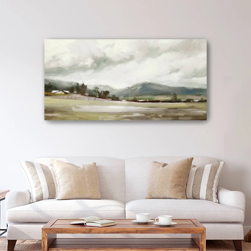 Big Sky Valley Canvas Giclee