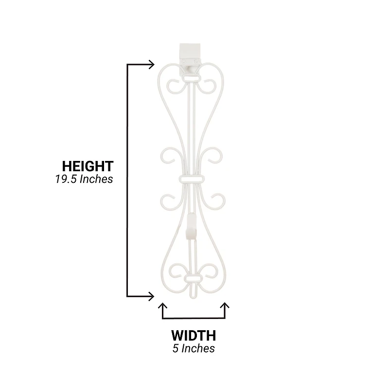 Village Lighting Adjustable Elegant Wreath Hanger