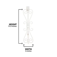 Village Lighting Adjustable Elegant Wreath Hanger