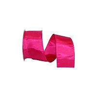 JAM Paper 2.5" x 25yd. Taffeta Wired Katy May 2 Ribbon