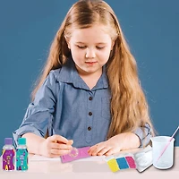 Amav Toys Fashion Time Love Crystal Key Chain Making Activity Kit